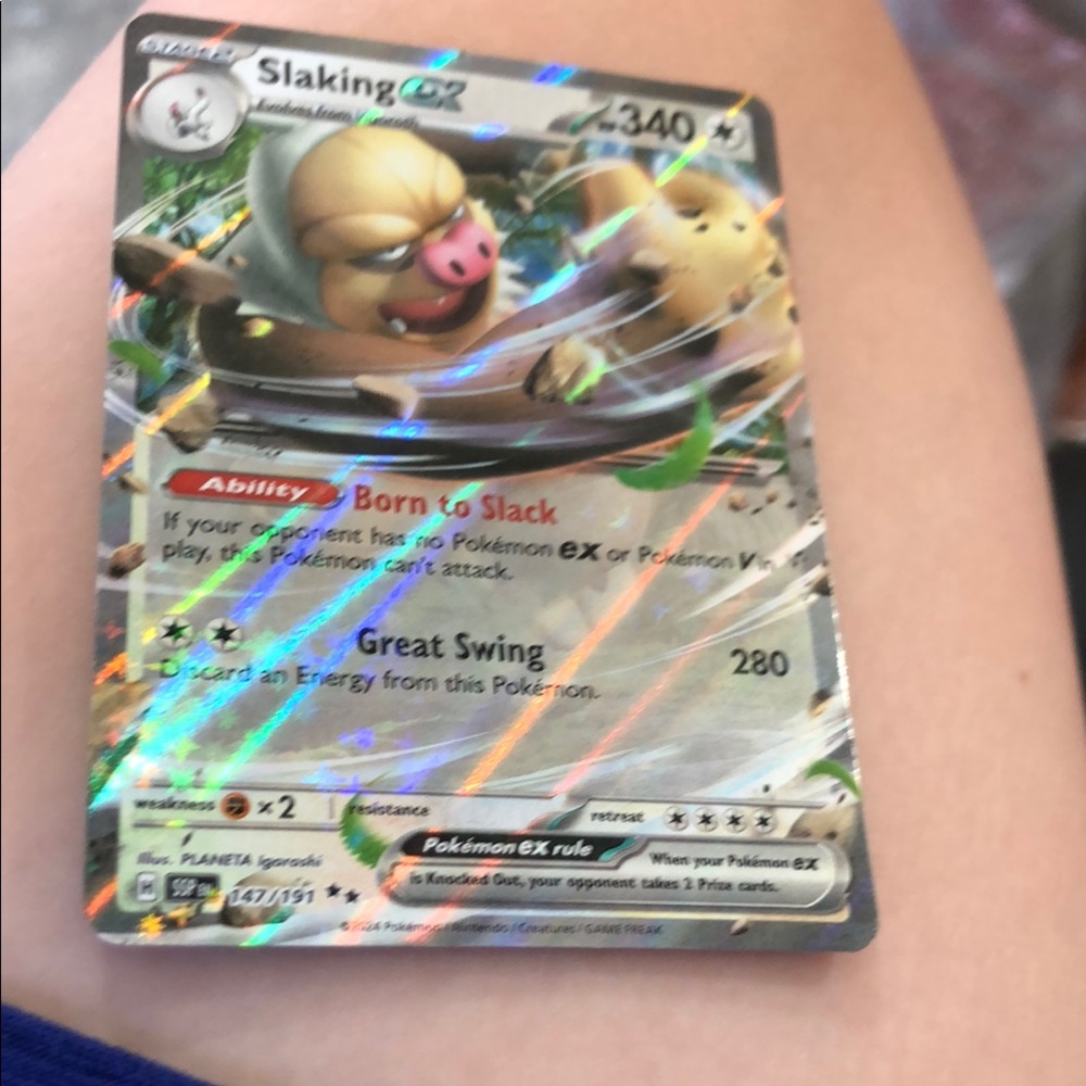 Pokemon Skarmory EX Holographic Trading Card